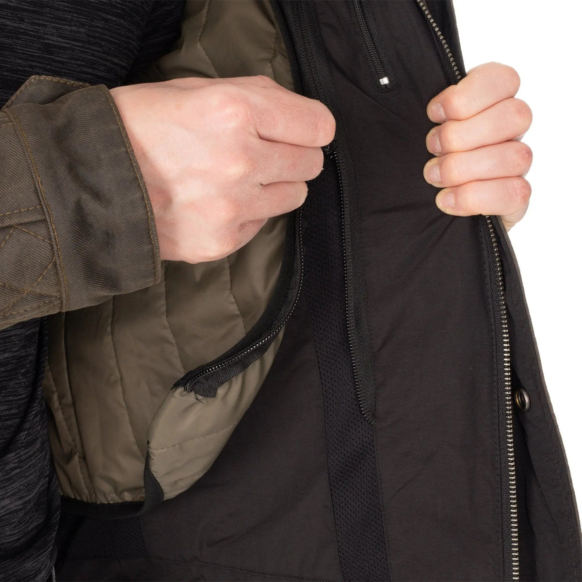 Oxford Hardy 2.0 Textile Jacket Khaki