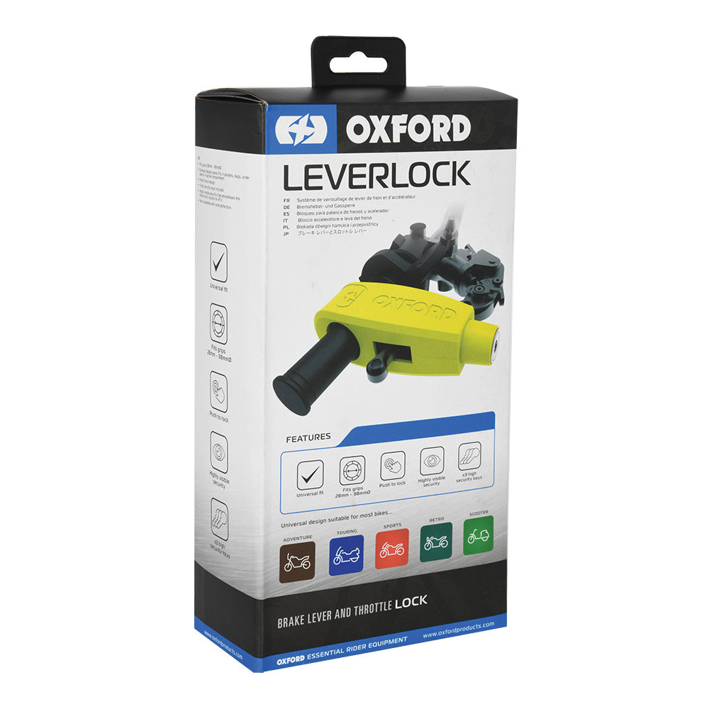 Oxford Lever Lock Yellow
