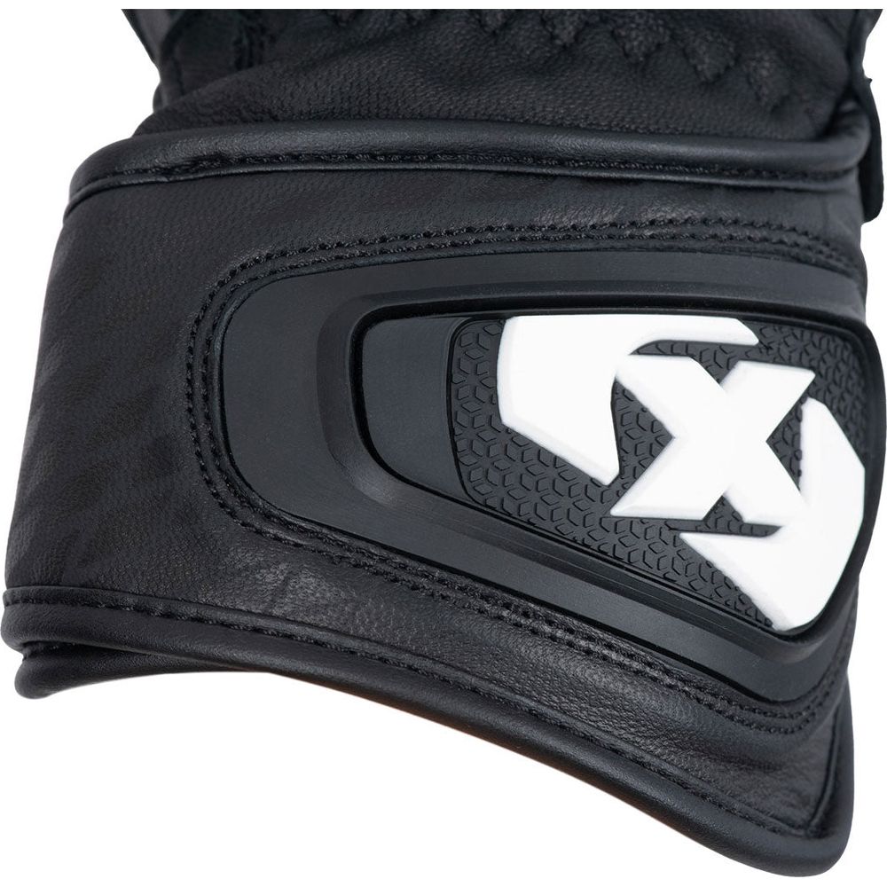 Oxford Nexus Leather Gloves Black / White