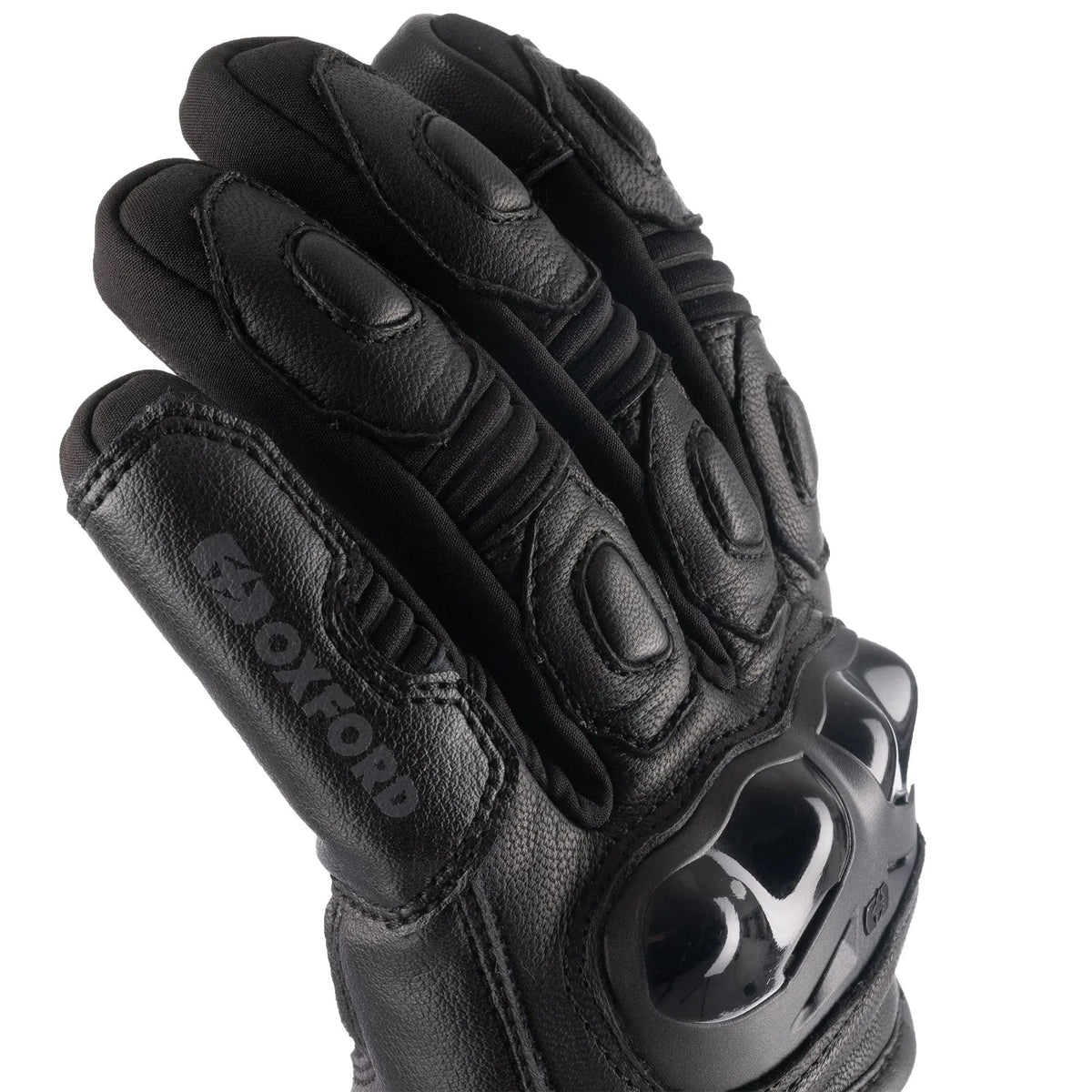 Oxford Omega 1.0 Dry2Dry Leather Gloves Black