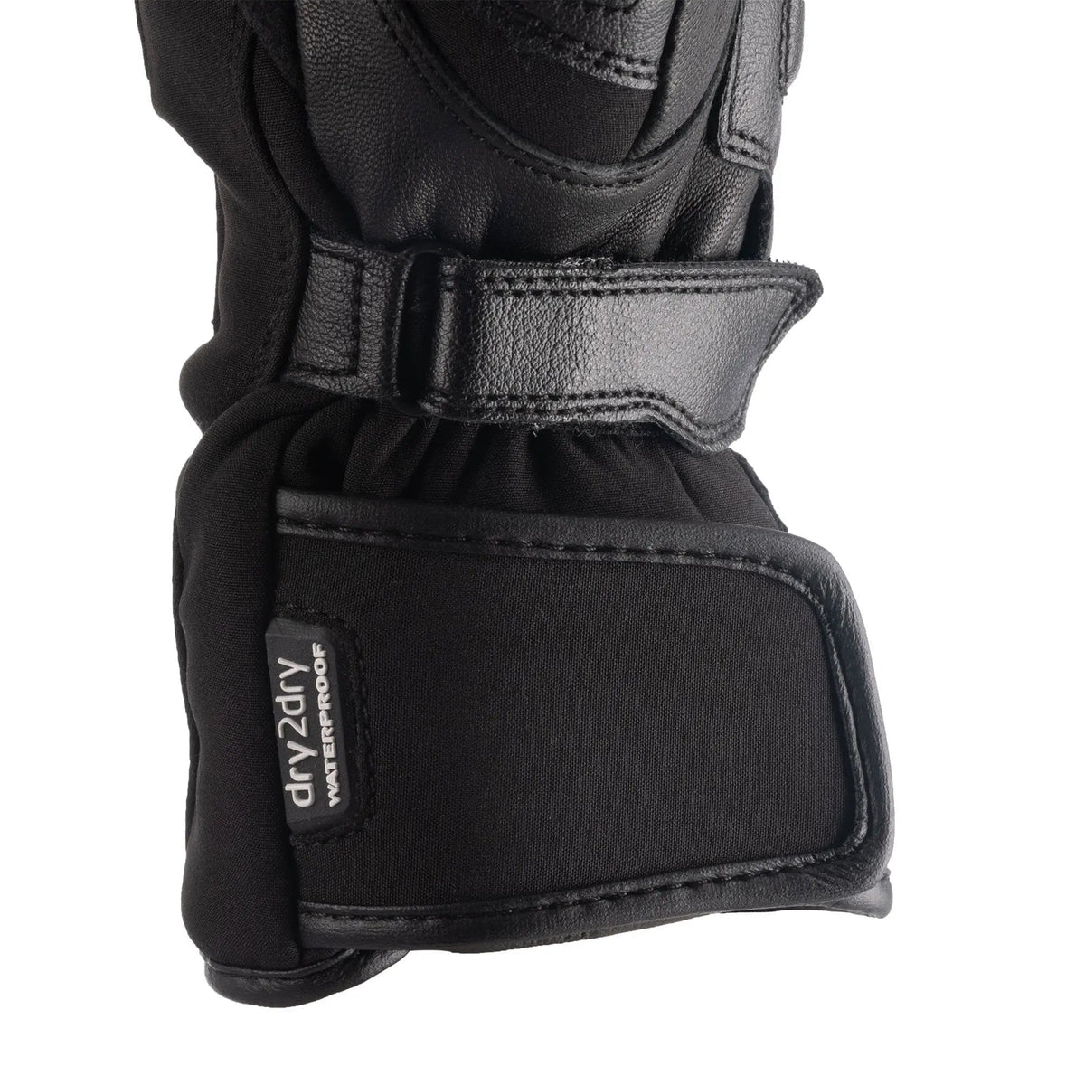 Oxford Omega 1.0 Dry2Dry Leather Gloves Black