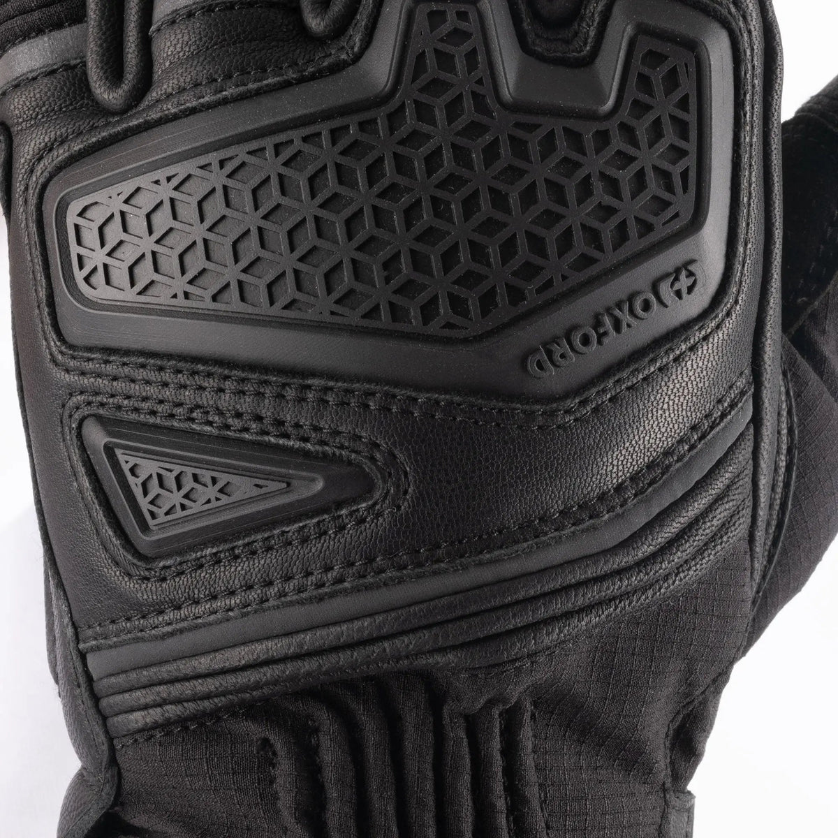 Oxford Vancouver 2.0 D2D Leather & Textile Gloves Black
