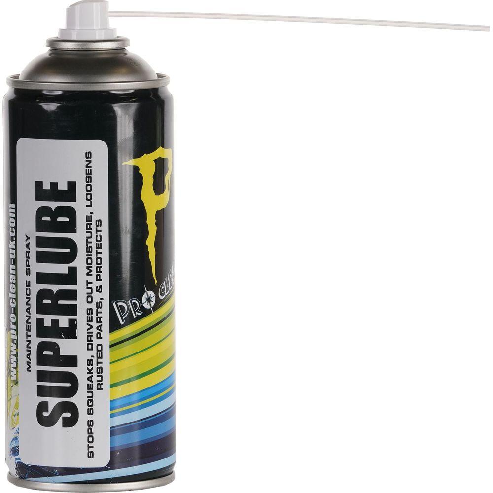 Pro Clean Super Lube Aerosol FREE 1 YEAR Returns, FREE UK Delivery | ThrottleChimp
