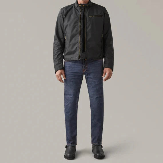 Belstaff Poplar Denim Jeans Washed Indigo Blue FREE 1 YEAR Returns, FREE UK Delivery | ThrottleChimp