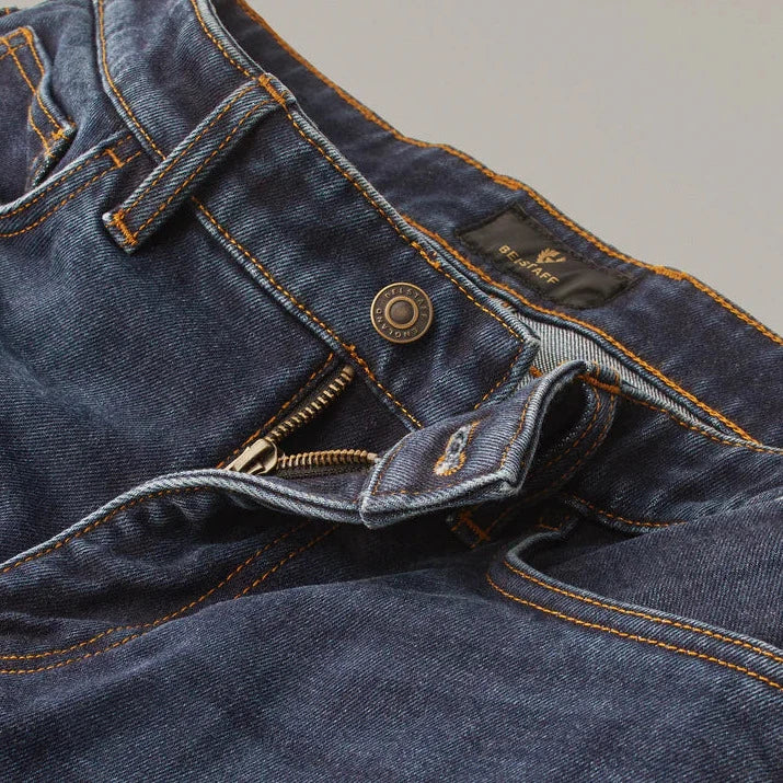 Belstaff Poplar Denim Jeans Washed Indigo Blue FREE 1 YEAR Returns, FREE UK Delivery | ThrottleChimp