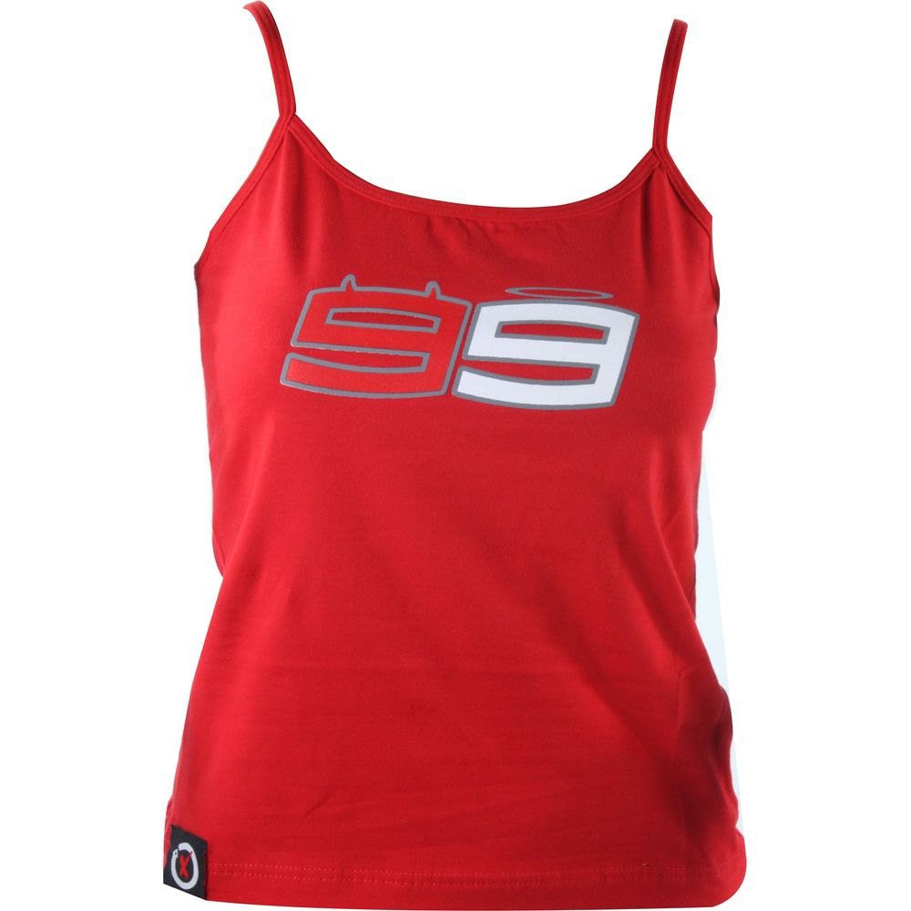MotoGP Lorenzo 99 Ladies Vest Red FREE 1 YEAR Returns, FREE UK Delivery | ThrottleChimp