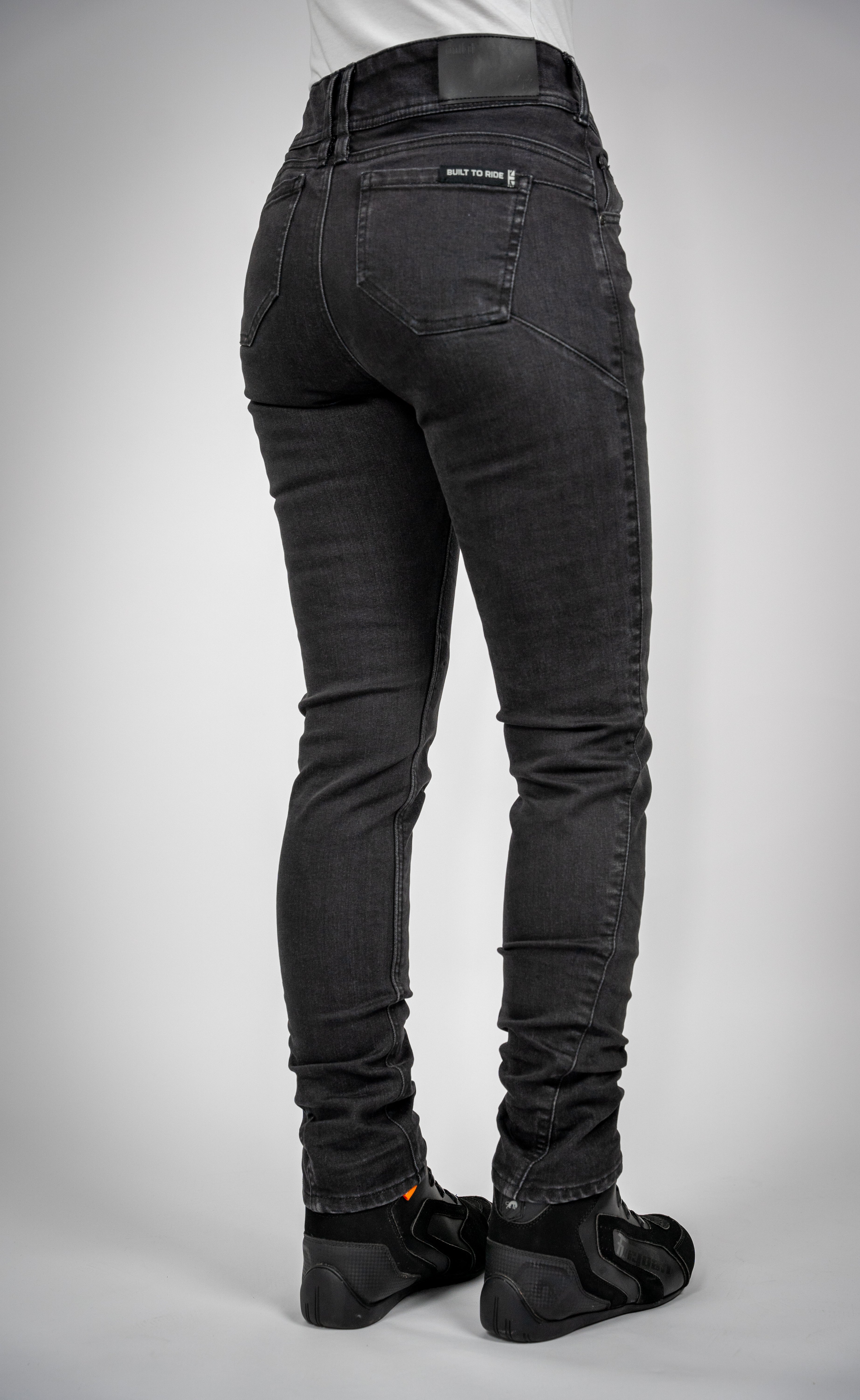 Bull-it Raven Ladies Slim Fit Denim Jeans Black FREE 1 YEAR Returns, FREE UK Delivery | ThrottleChimp