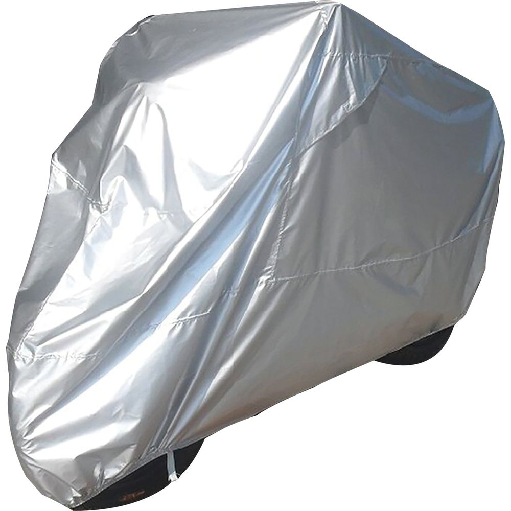 Bike It Motorcycle Rain Cover Large Fits 750-1000cc Silver FREE 1 YEAR Returns, FREE UK Delivery | ThrottleChimp
