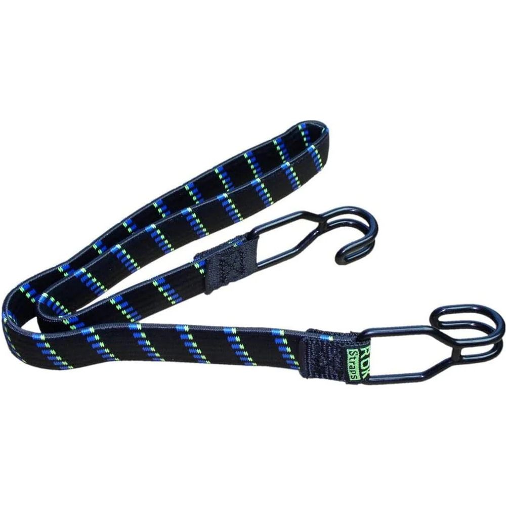 ROK All Purpose Standard Stretch Strap Black / Blue / Green / Reflective FREE 1 YEAR Returns, FREE UK Delivery | ThrottleChimp