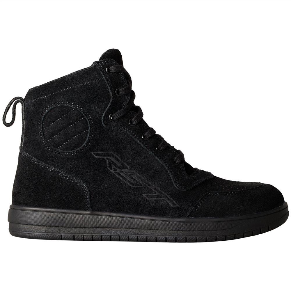 RST HiTop Moto Sneaker CE Boots Black Suede