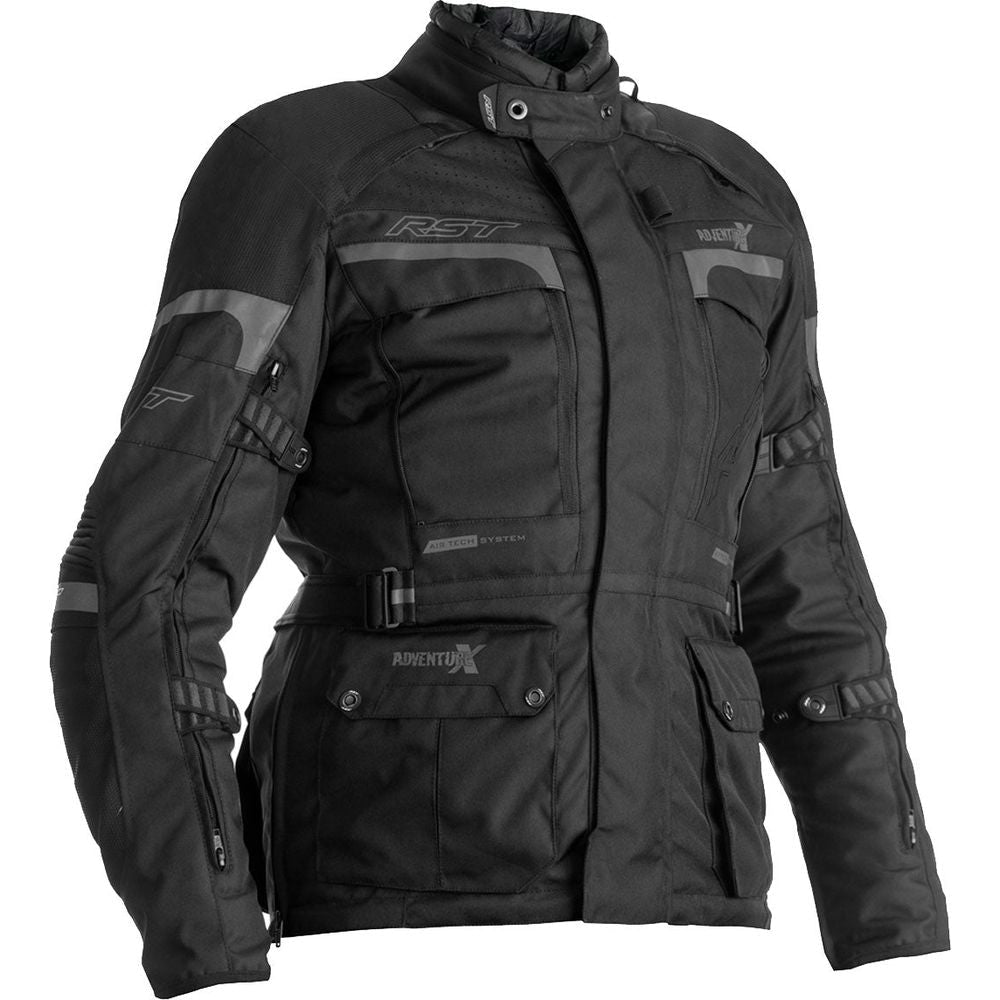 RST Pro Series Adventure-X CE Ladies Textile Jacket Black / Black