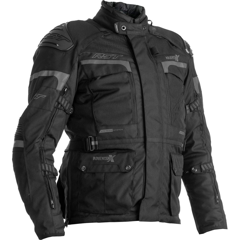 RST Pro Series Adventure-X CE Textile Jacket Black / Black