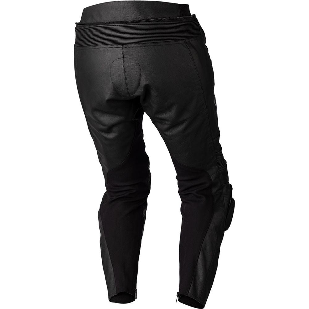 RST S1 CE Leather Trousers Black / Black