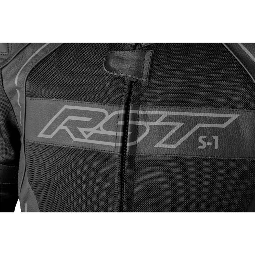 RST S1 Mesh CE Leather Jacket Black / Black