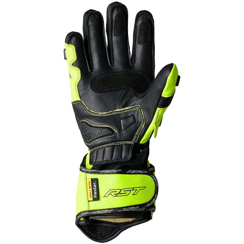 RST Tractech Evo 4 CE Gloves Neon Yellow / Black / Black