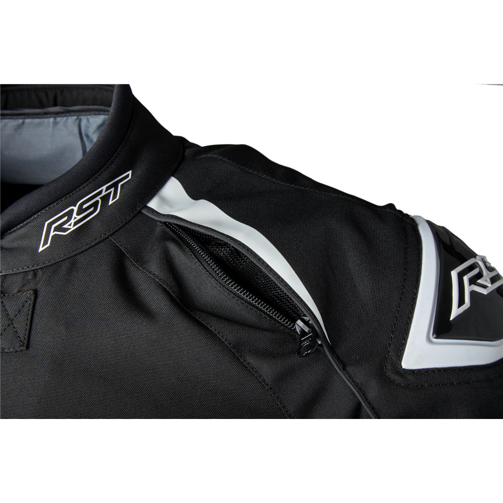 RST Tractech Evo 5 CE Textile Jacket Black / White / Black