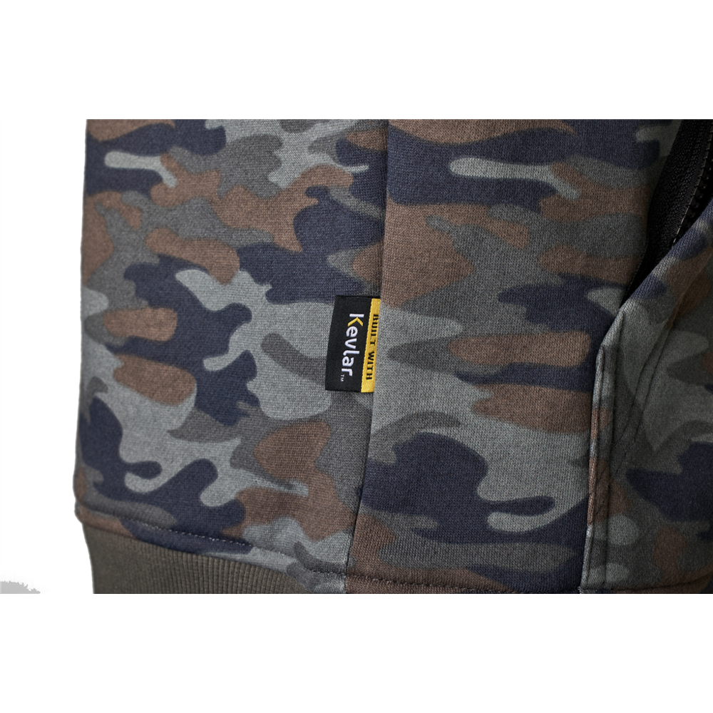 RST Zip Through Urban CE Textile Hoodie Camo