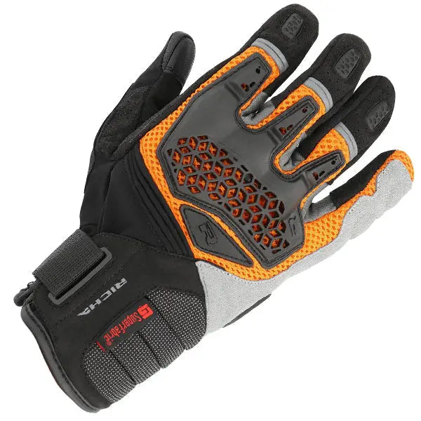 Richa Bogota Textile Gloves Black / Orange
