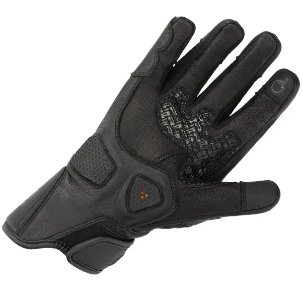 Richa Stradale Stealth Short Gloves Black