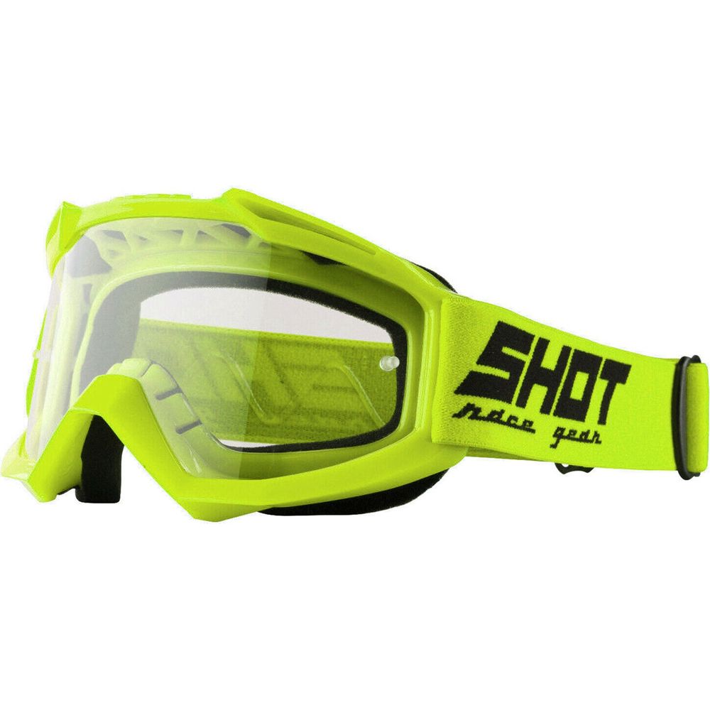 Shot Assault Goggles Gloss Neon Yellow FREE 1 YEAR Returns, FREE UK Delivery | ThrottleChimp