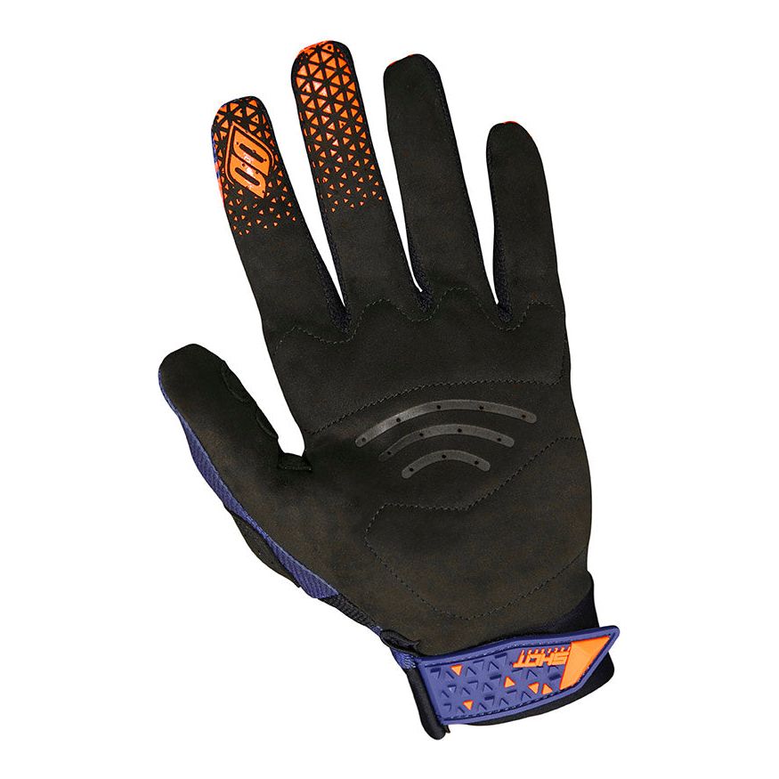 Shot Aerolite Delta Gloves Blue / Neon Orange FREE 1 YEAR Returns, FREE UK Delivery | ThrottleChimp