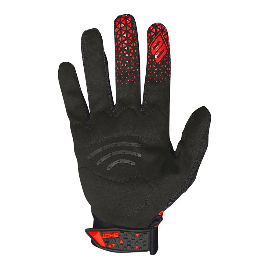 Shot Aerolite Delta Gloves Blue / Red FREE 1 YEAR Returns, FREE UK Delivery | ThrottleChimp