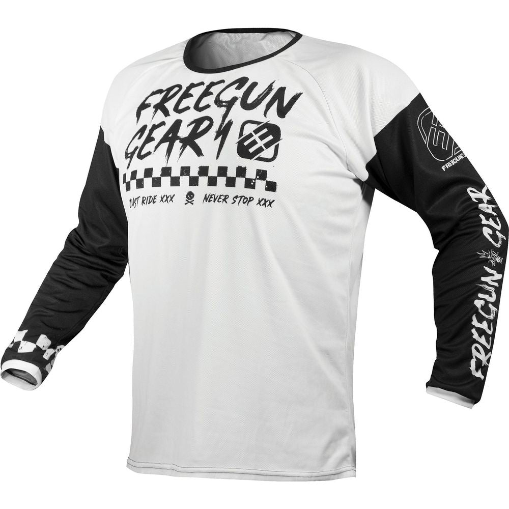 Shot Freegun By Devo MX Jersey Speed White FREE 1 YEAR Returns, FREE UK Delivery | ThrottleChimp