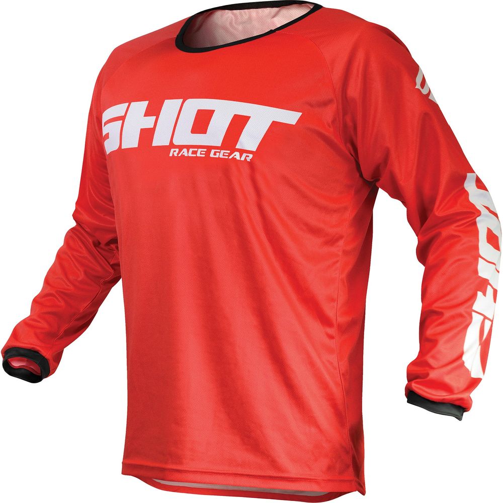 Shot Devo MX Jersey Raw Red FREE 1 YEAR Returns, FREE UK Delivery | ThrottleChimp