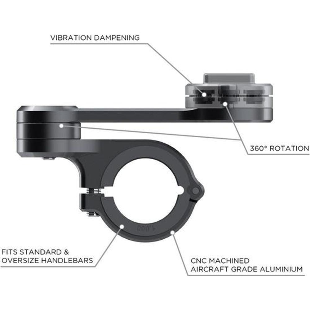 SP Connect Moto Mount Pro Black