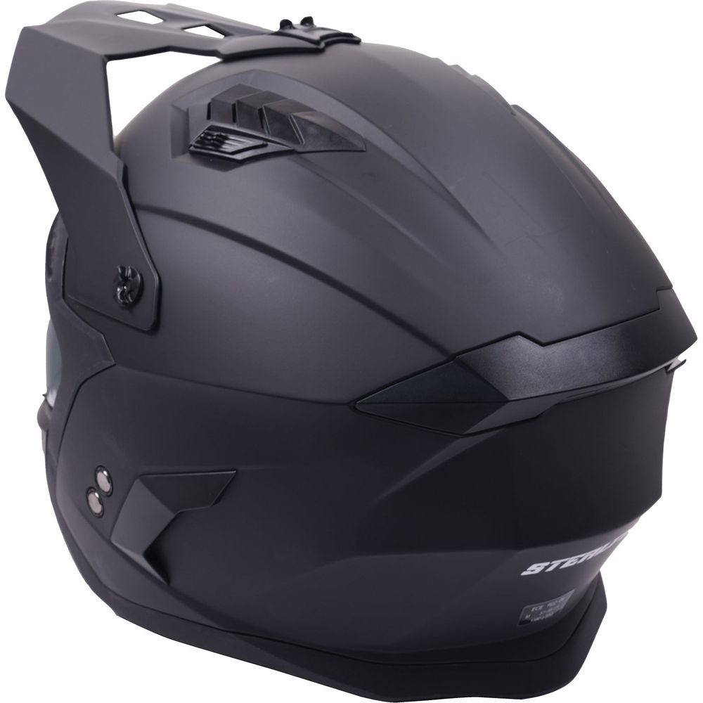 Stealth Fighter Multi Function Convertible Helmet Matt Black FREE 1 YEAR Returns, FREE UK Delivery | ThrottleChimp