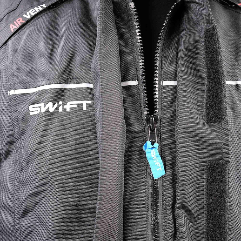 Swift S1 Textile Road Jacket Black FREE 1 YEAR Returns, FREE UK Delivery | ThrottleChimp
