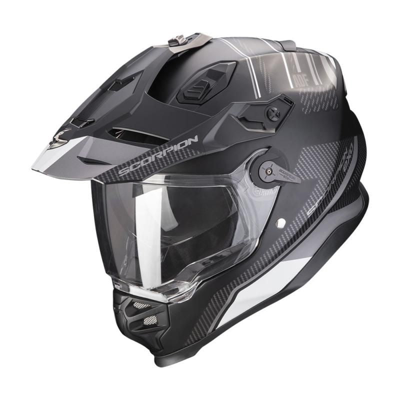 Scorpion ADF-9000 Desert Adventure Black / Silver