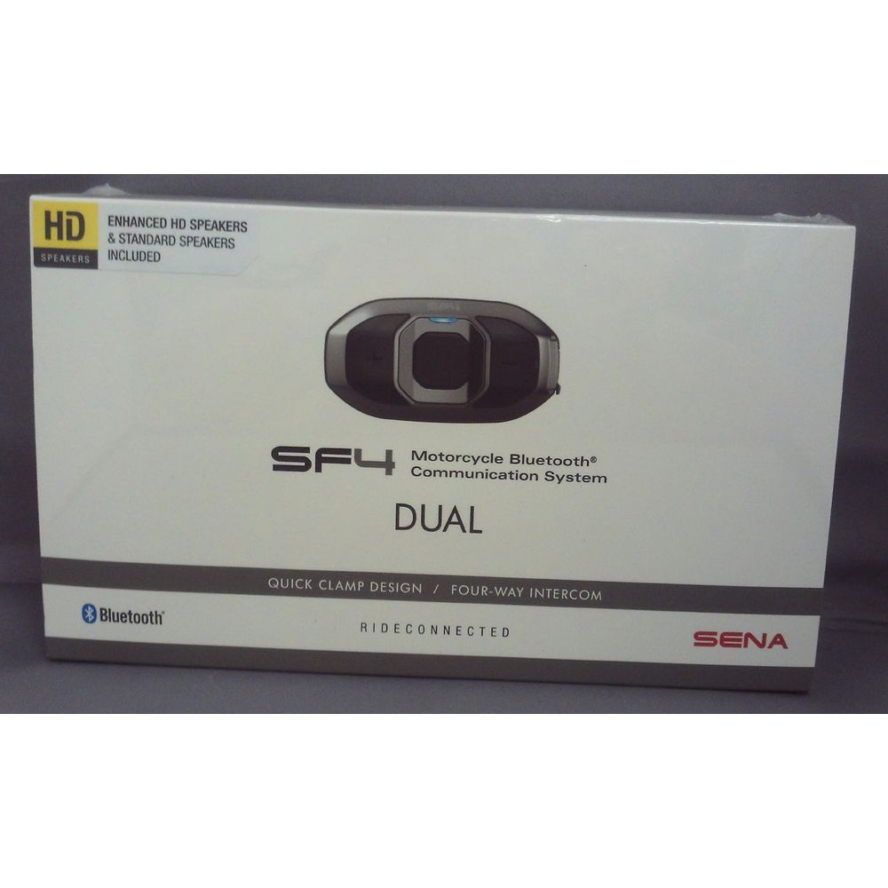 Sena Motorcycle Bluetooth Communication System SF4-02 Dual Pack