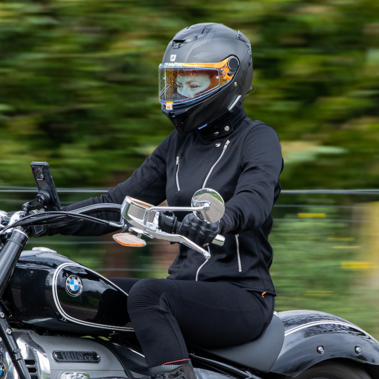 MotoGirl Sherrie Ladies Textile Jacket Black FREE 1 YEAR Returns, FREE UK Delivery | ThrottleChimp