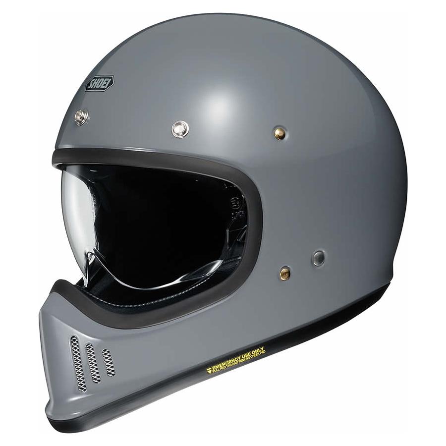 Shoei Ex-Zero Plain Basalt Grey