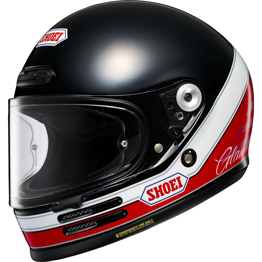 Shoei Glamster 06 Abiding TC1 Black / White / Red