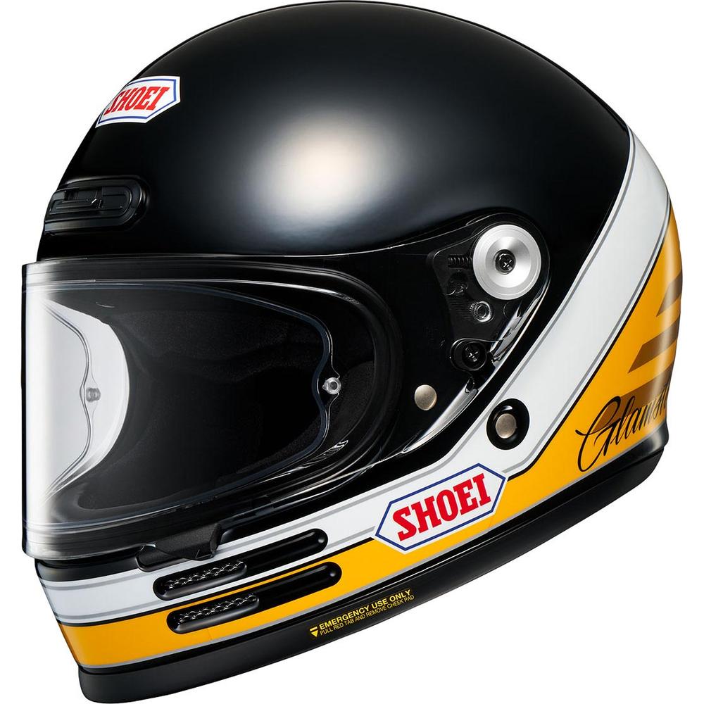Shoei Glamster 06 Abiding TC3 Black / White / Yellow