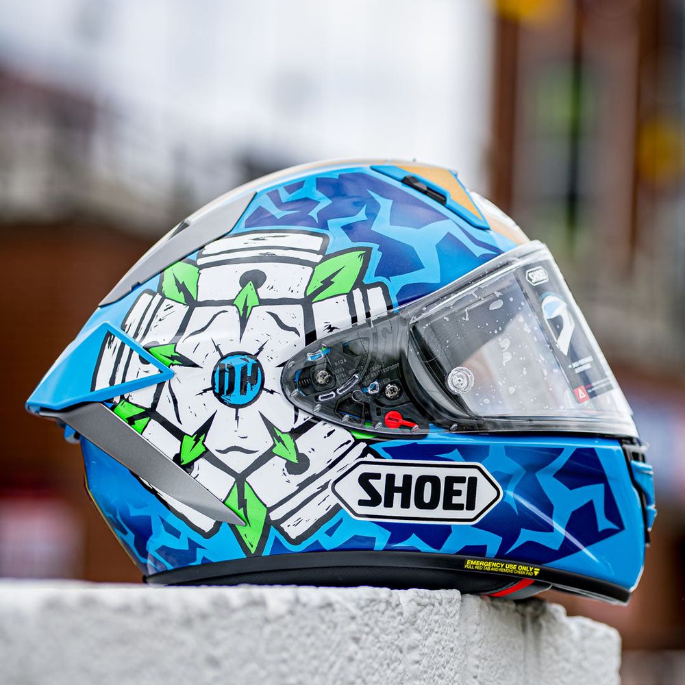 Shoei X-SPR Pro Harrison TC2 Blue