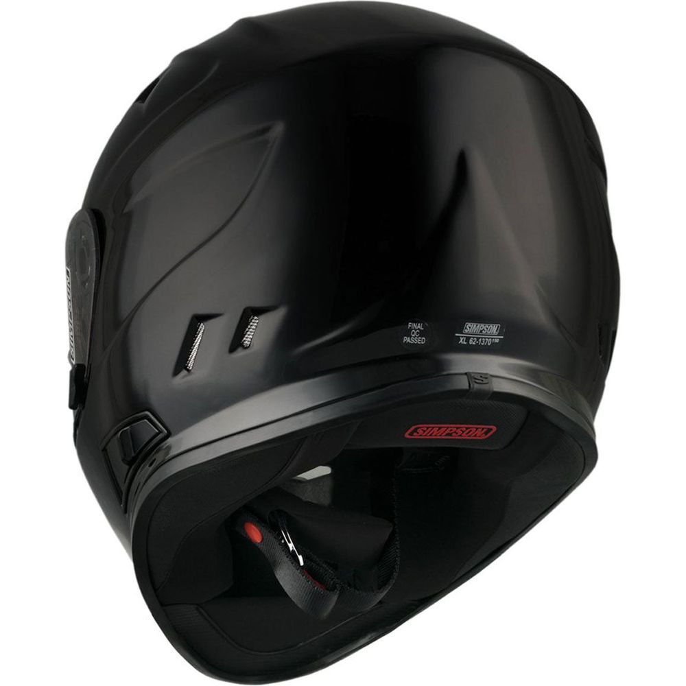 Simpson Venom Solid ECE 22.06 Gloss Black
