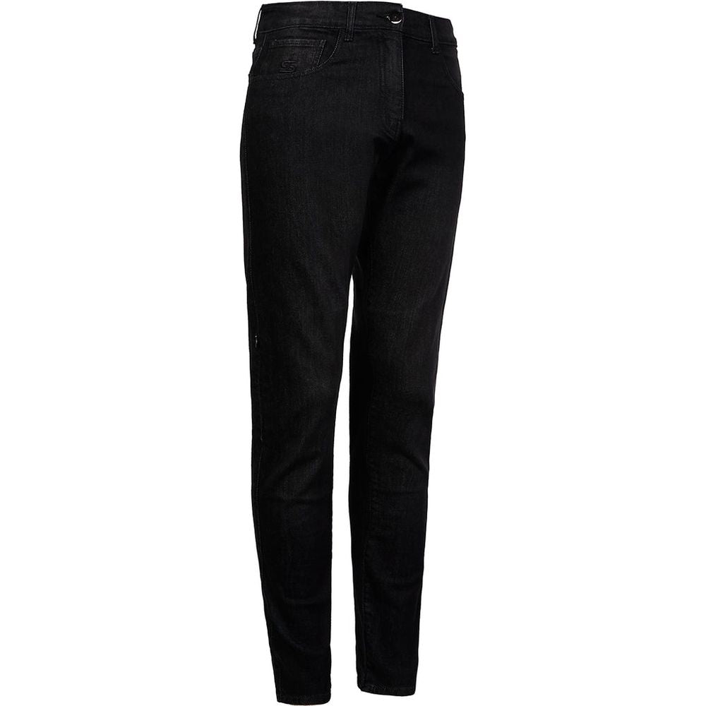 Spada Drifter CE Ladies Denim Jeans Washed Black