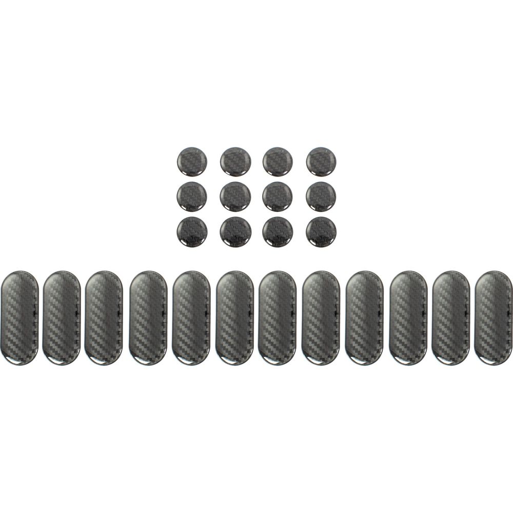 Bike It Carbon Look Spots And Stripes Protection - Pack Of 24 FREE 1 YEAR Returns, FREE UK Delivery | ThrottleChimp