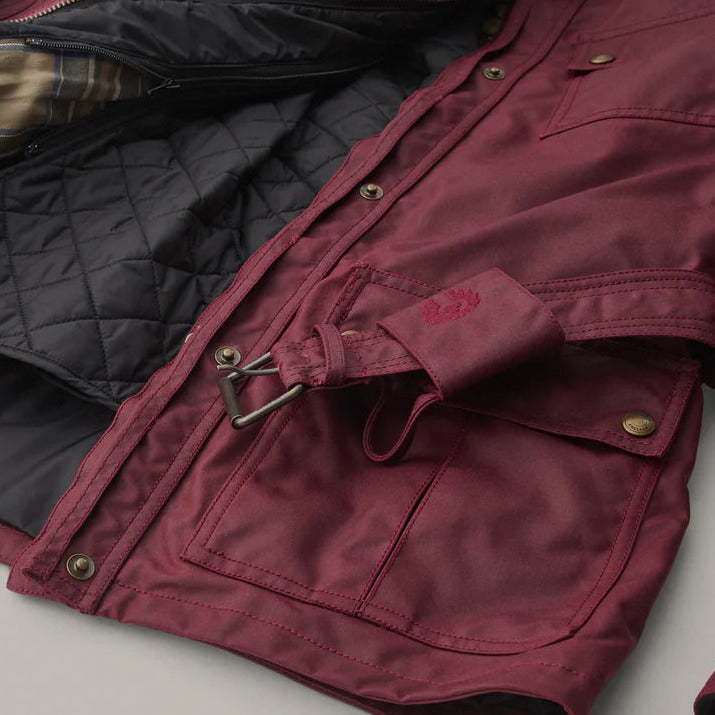 Belstaff red jacket store