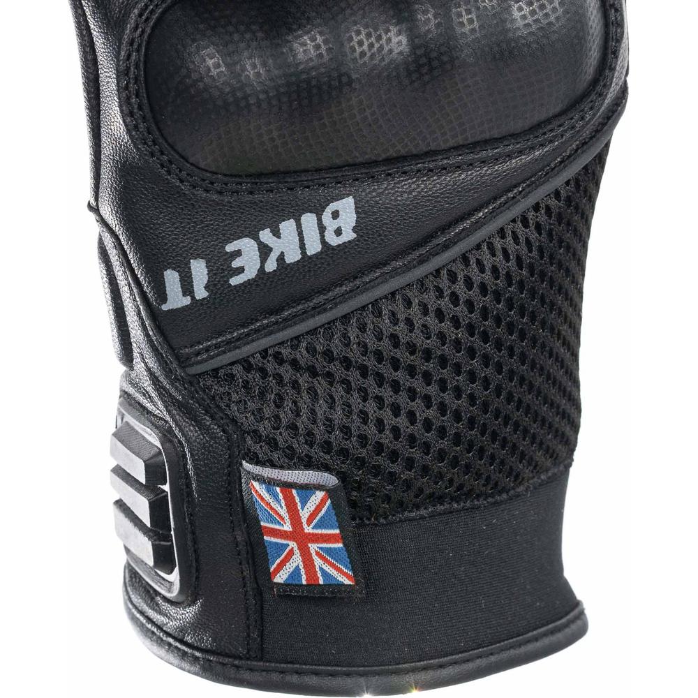 Bike It Ultimate Streetfighter UFG Gloves Black FREE 1 YEAR Returns, FREE UK Delivery | ThrottleChimp