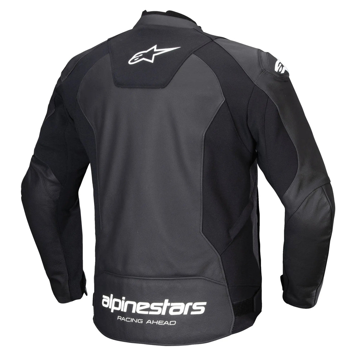 Alpinestars Faster V3 Leather Jacket Black / White