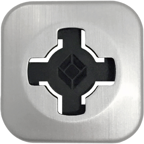 X-Guard Infinity Phone Adapter+ Brushed Metal Effect - 1 Piece FREE 1 YEAR Returns, FREE UK Delivery | ThrottleChimp