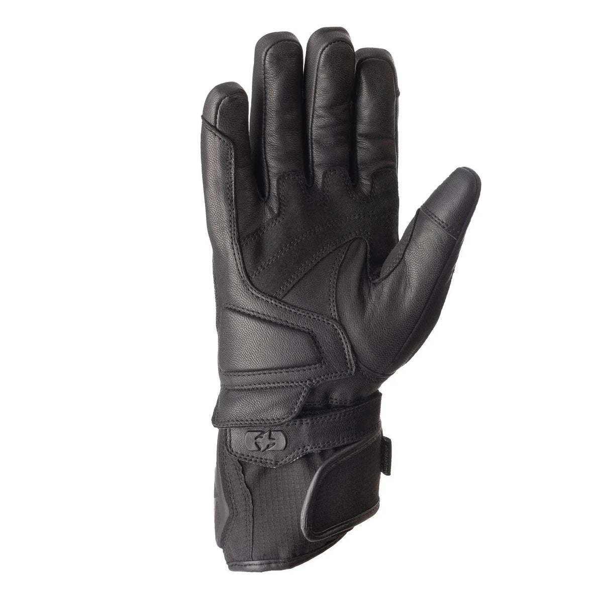 Oxford Vancouver 2.0 D2D Leather & Textile Gloves Black / Green / Yellow