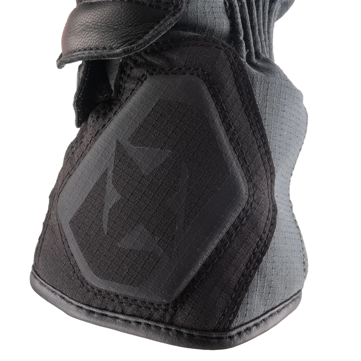 Oxford Vancouver 2.0 D2D Leather & Textile Gloves Black / Green / Yellow