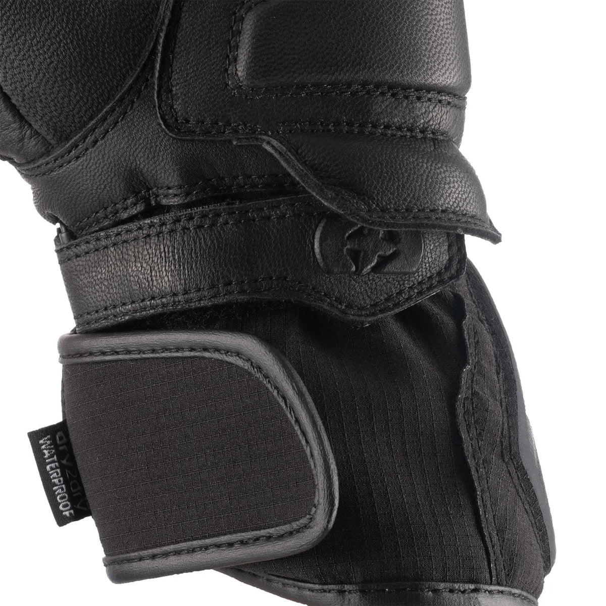 Oxford Vancouver 2.0 D2D Leather & Textile Gloves Black / Green / Yellow