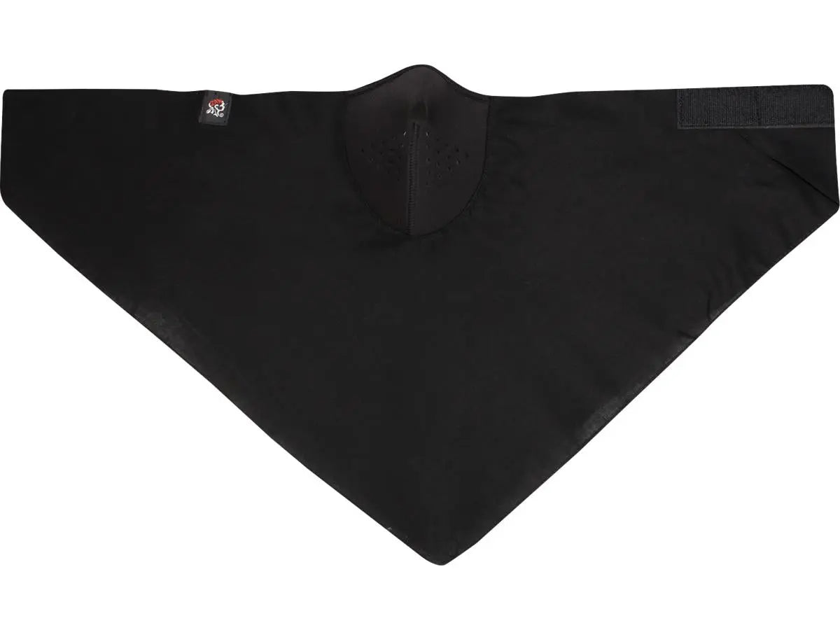 Zan Headgear Neoprene Cotton Neodanna Black