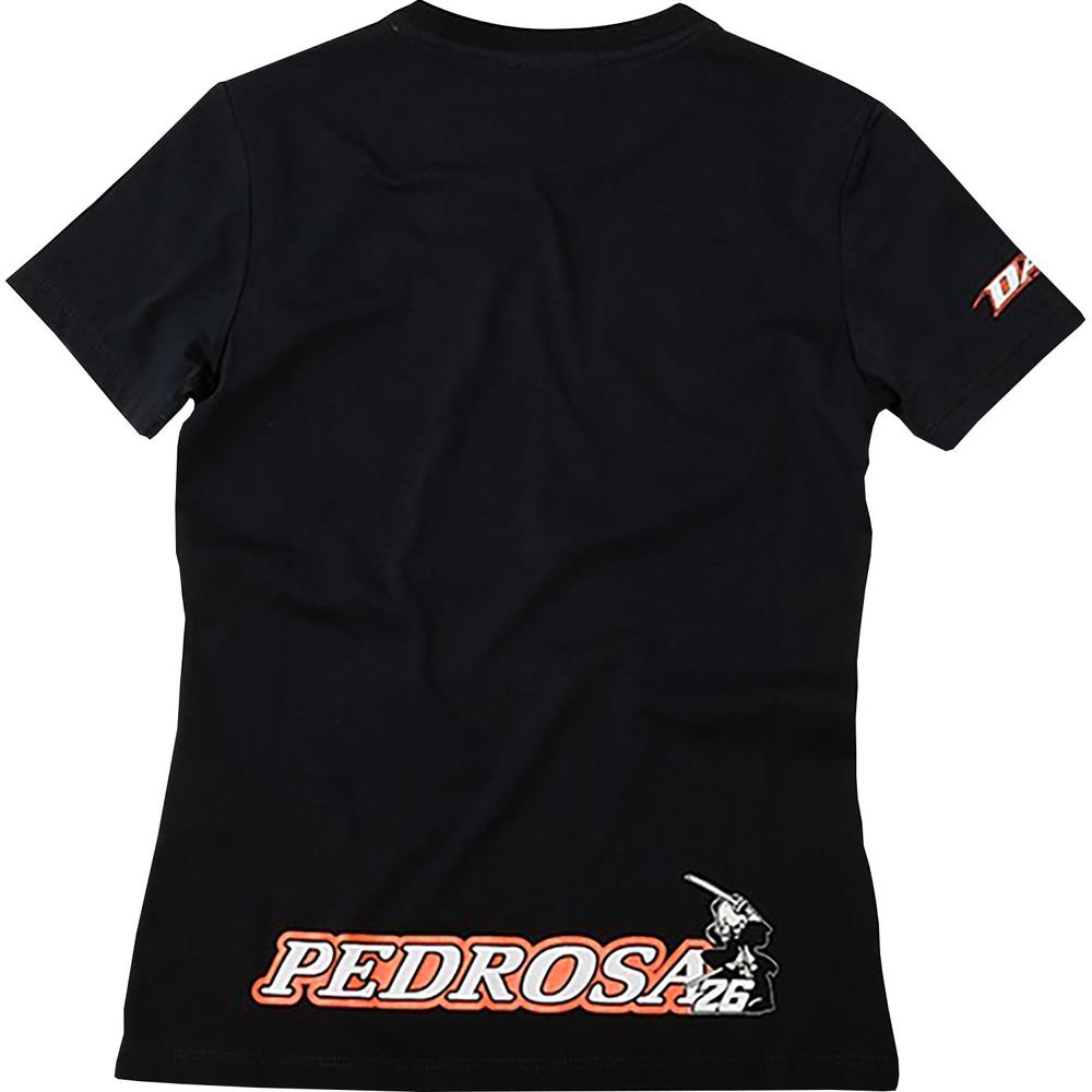 VR46 Bi Ladies T-Shirt Pedrosa 26 Blue FREE 1 YEAR Returns, FREE UK Delivery | ThrottleChimp